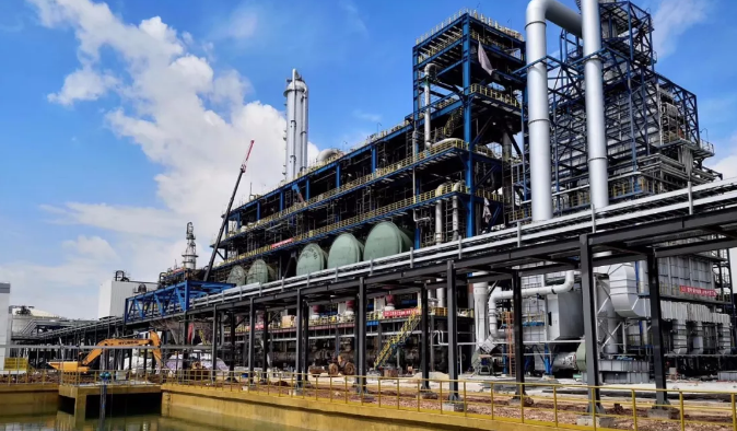 巨正源120萬噸/年P(guān)DH二期工程正式啟動施工